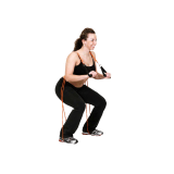 Rubber band for clearance squats