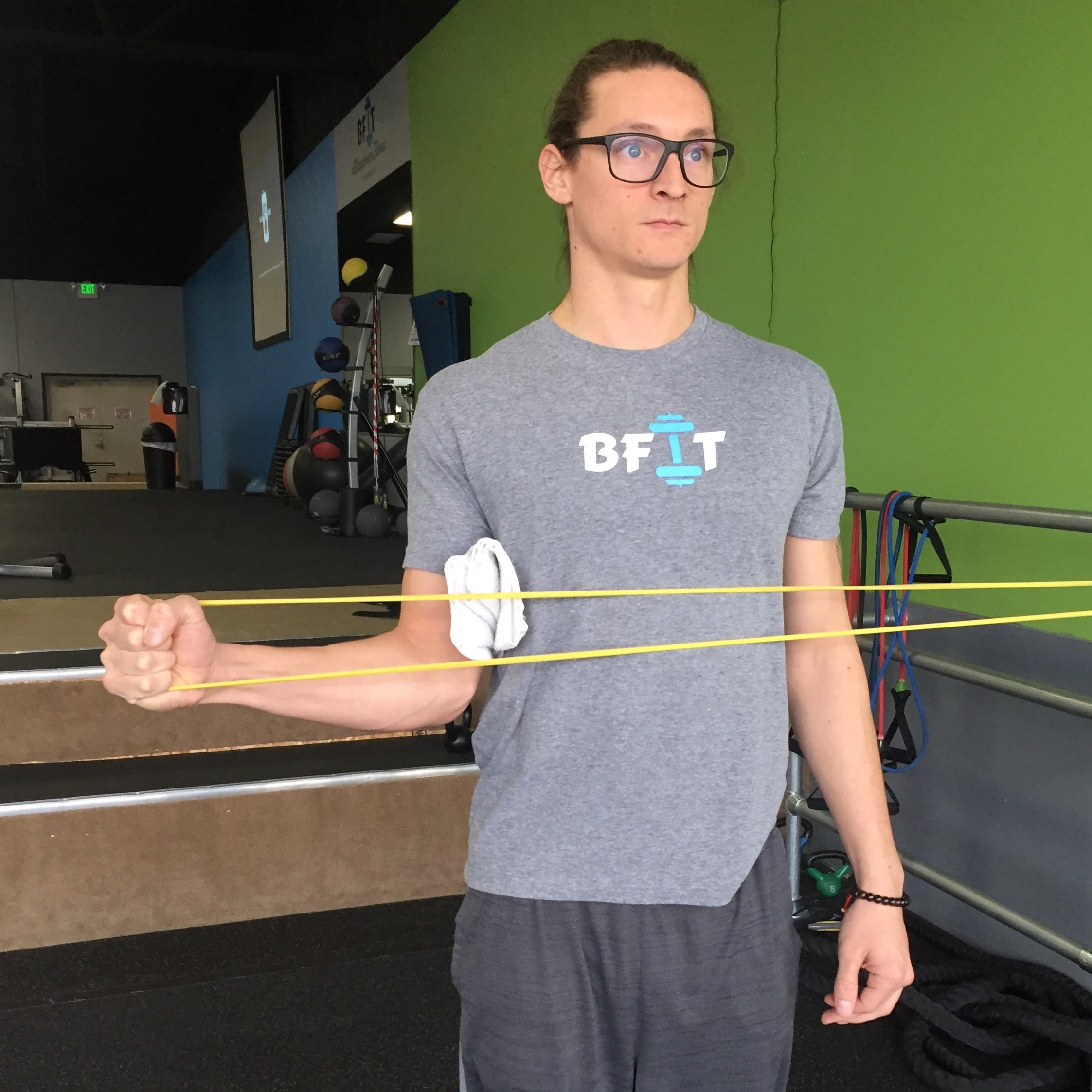 How to Reheb Shoulder Injuries with Resistance Bands