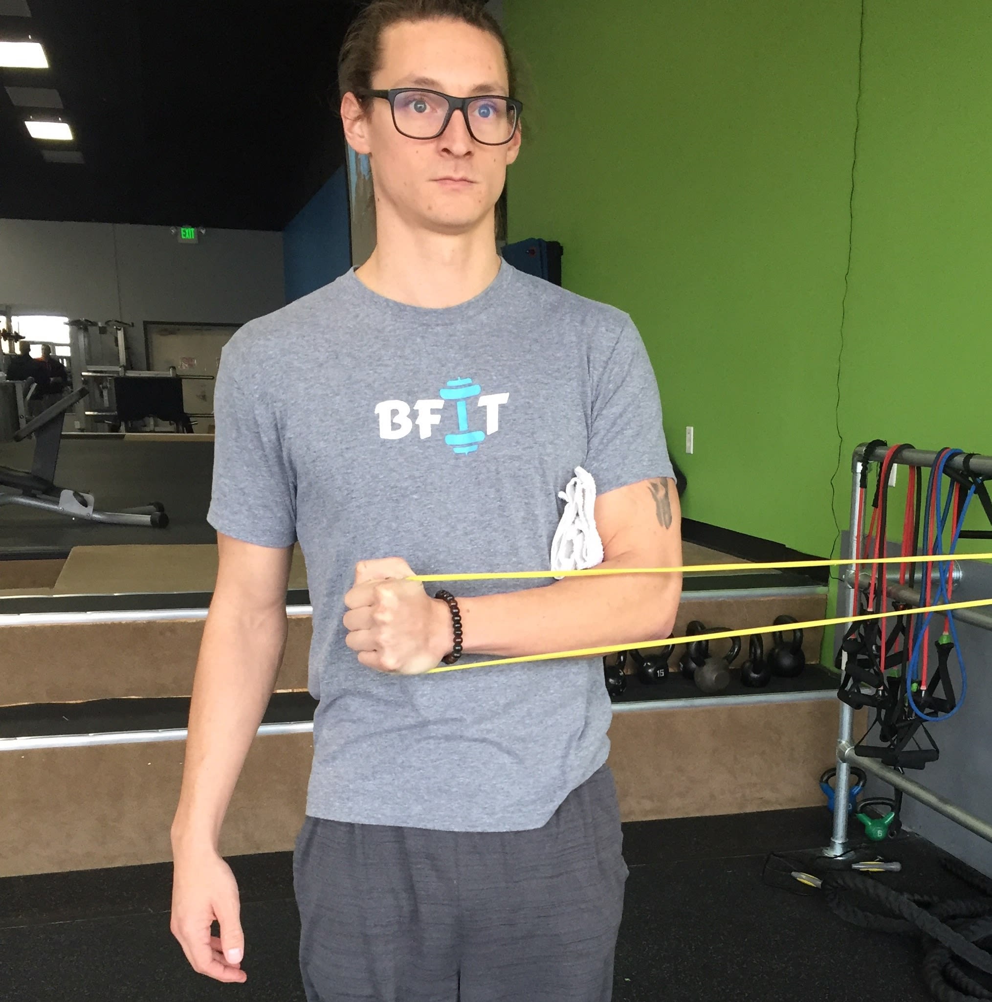 How to Reheb Shoulder Injuries with Resistance Bands