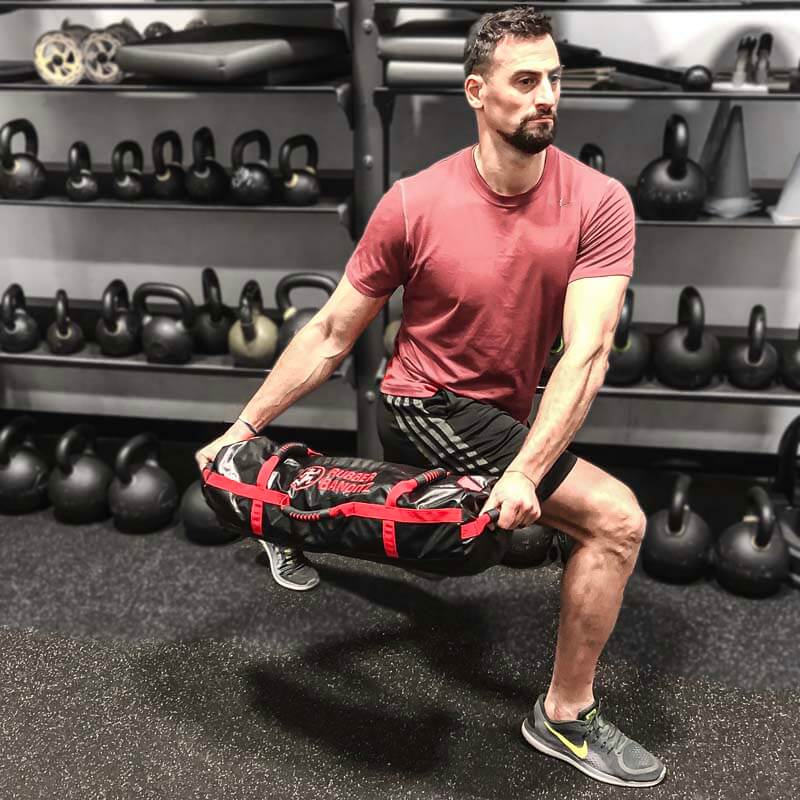 5 Sandbag Core Exercises