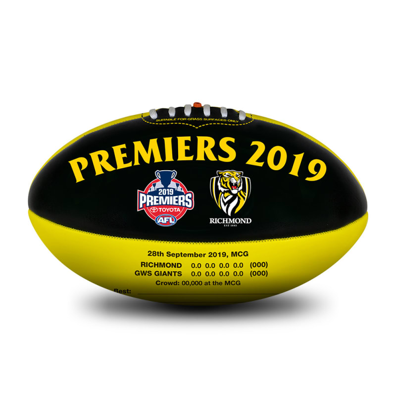 2019 Richmond Tigers Premiers Ball - Size 3