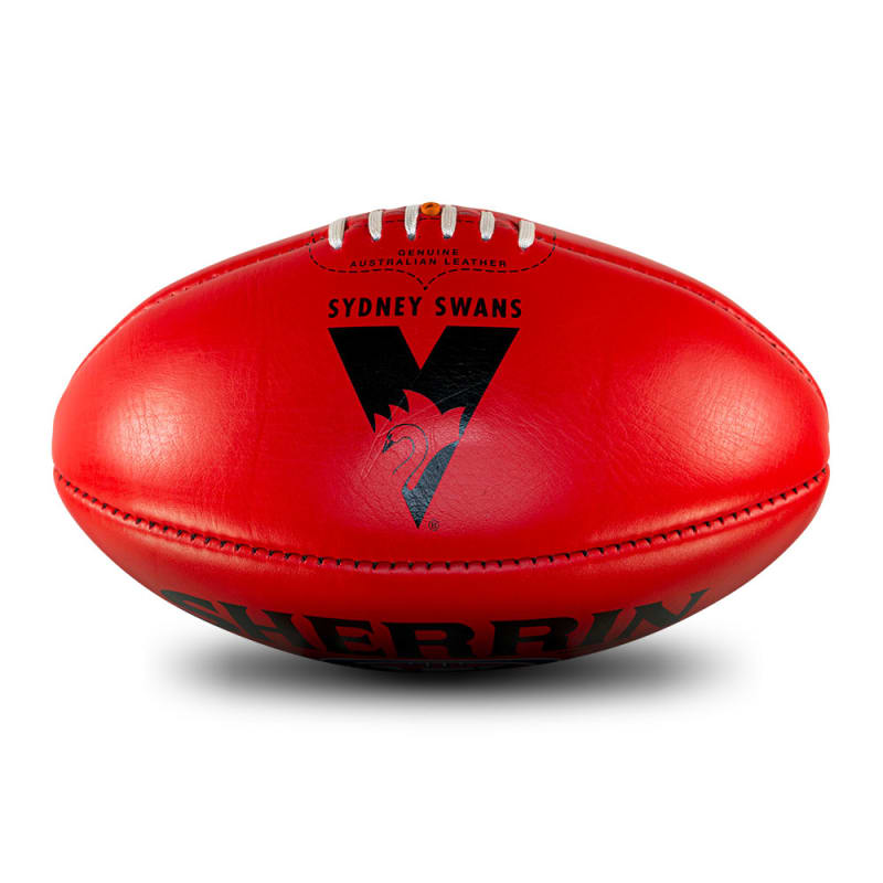 AFL Team Leather Ball - Sydney