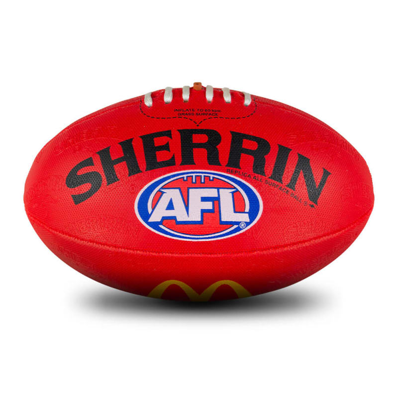 AFL Replica All Surface - Red - Size 5