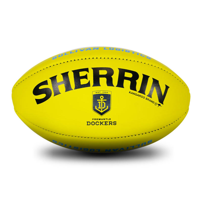 Fremantle 2021 Game Ball - Yellow