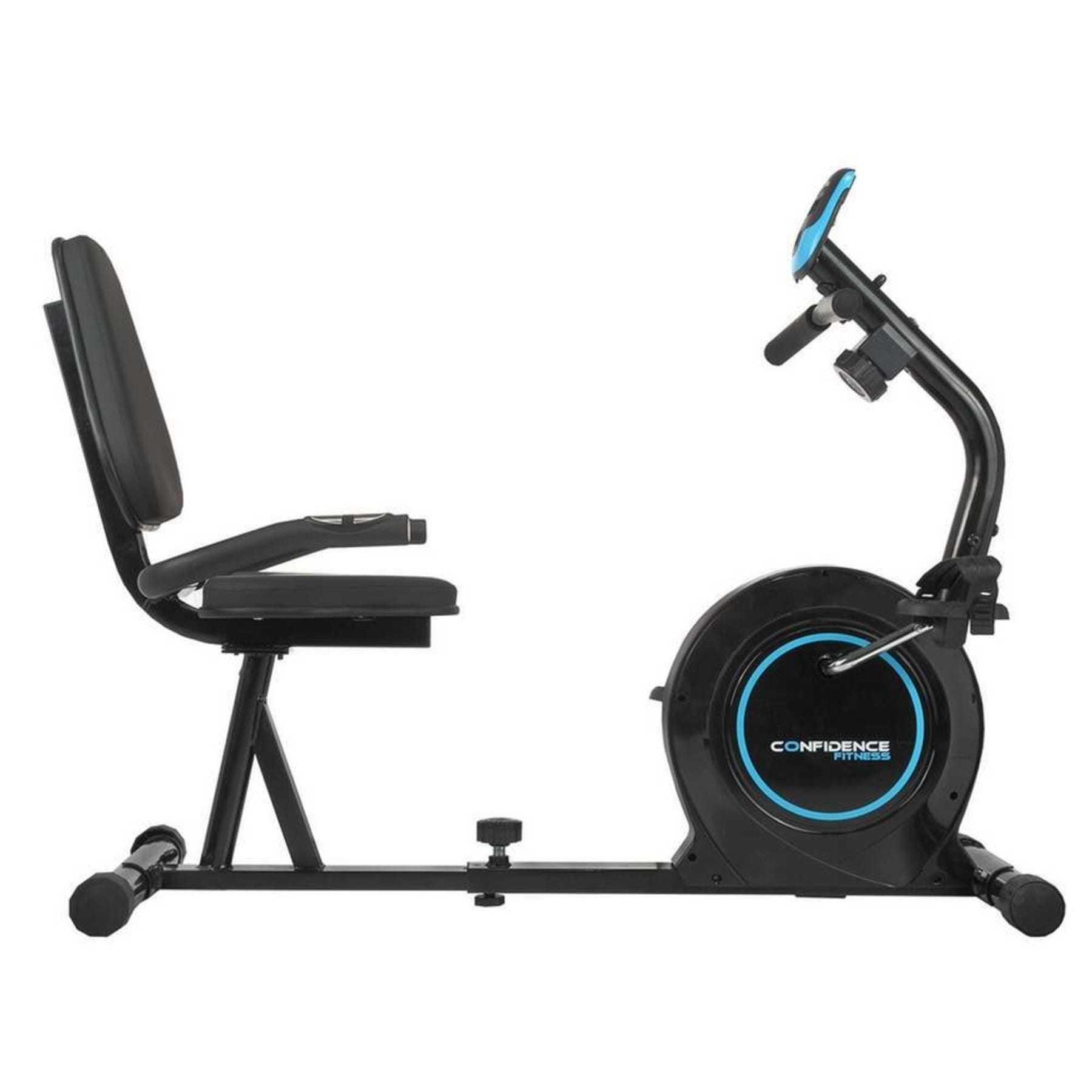 exercise bike with assembly