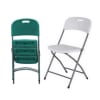 2 x Palm Springs Deluxe Folding Chairs - Green