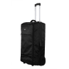 Swiss Case 28” Lightweight Folding Suitcase Black