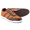 Ram Golf FX Comfort Mens Waterproof Golf Shoes - Brown