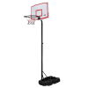 EX-DEMO Woodworm Outdoor Adjustable Basketball Stand & Hoop Set