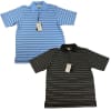 Woodworm Golf Striped Tour Golf Polo Shirt 2 Pack