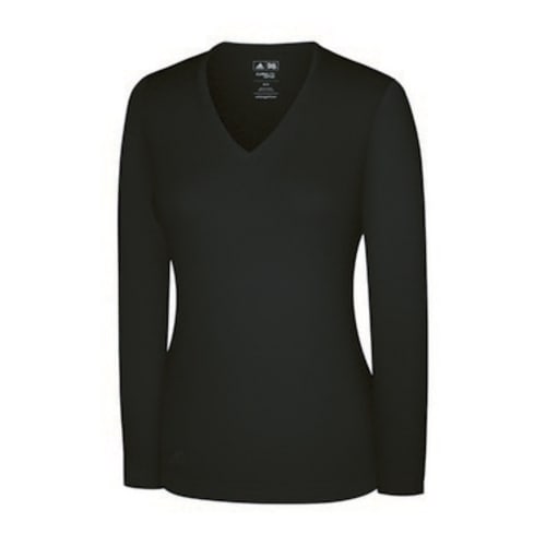 Adidas Womens Fashion Performance V Neck Sweater