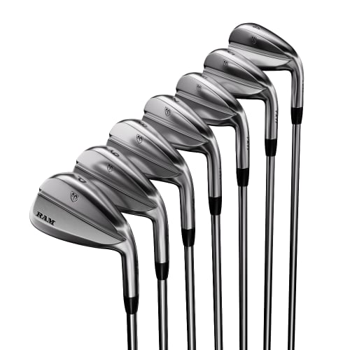 Ram Golf FX77 Stainless Steel Players Distance Iron Set 4-PW, Mens Right Hand