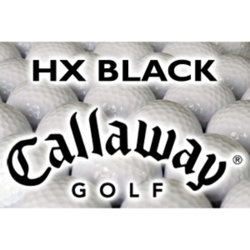24 x Callaway HX Tour Black Lake Balls