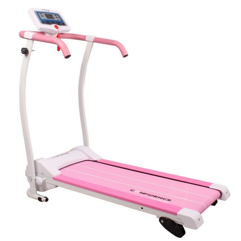 Confidence Power Trac Motorised Treadmill Pink