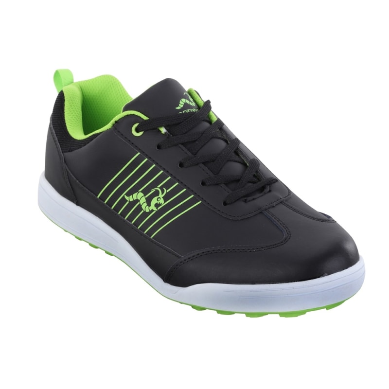 Woodworm Surge Golf Shoes - Black / Neon