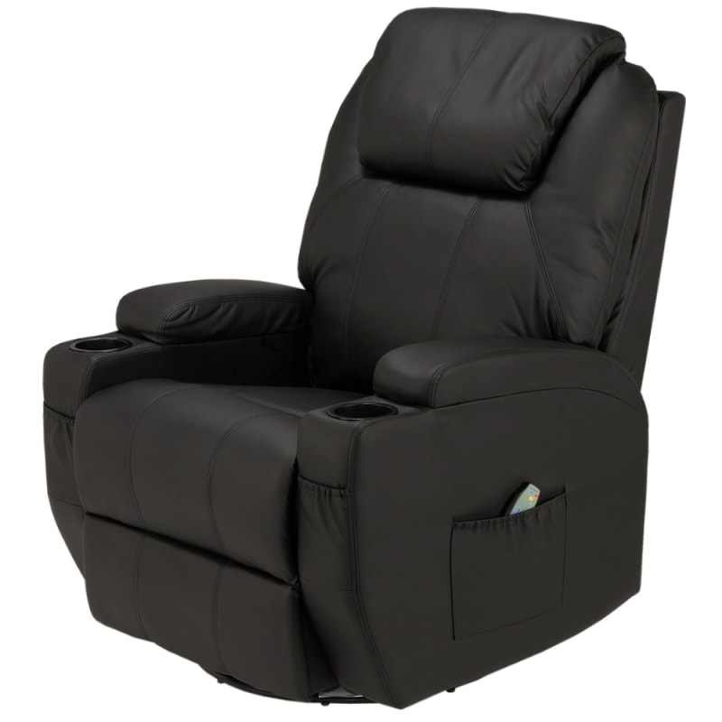 Open Box Homegear Recliner Chair With 8 Point Electric Massage And