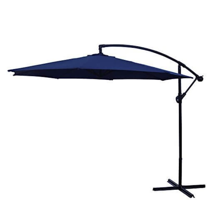 Palm Springs 3.5m Cantilever Patio Umbrella-Blue