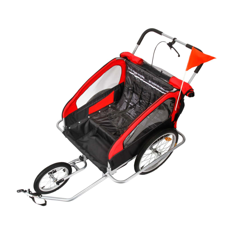 confidence 2 in 1 bike trailer