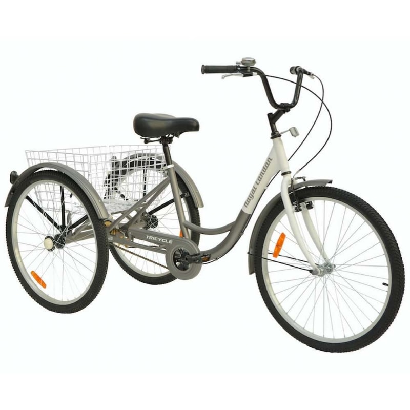 3 wheel bike with basket for adults