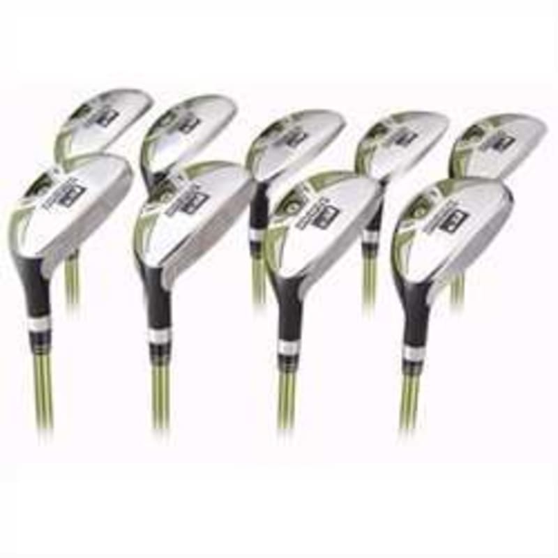 Forgan Series 3 Golf Left Hand  Steel Shaft Hybrid 3-SW Stainless Steel Iron Set 