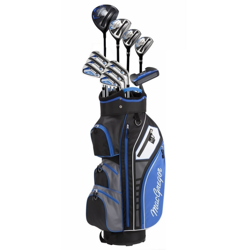 MacGregor Golf DCT3000 Premium Mens +1 inch Golf Clubs Set, Graphite ...