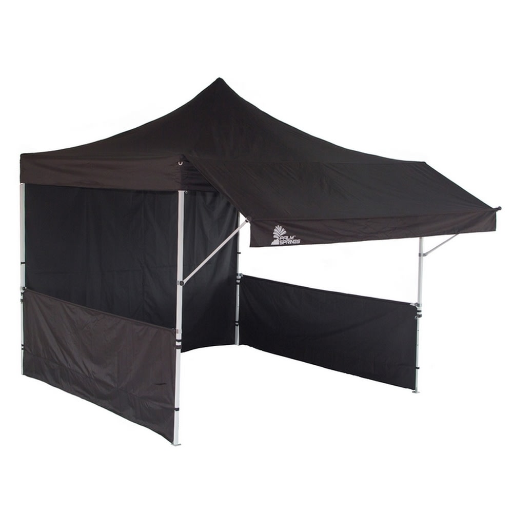 Palm Springs Pop Up Farmers Market Stall Tent Black