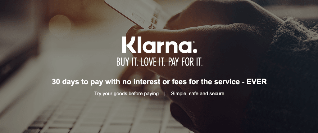 Klarna - Buy Now Pay Later - Get-Fit.co.uk