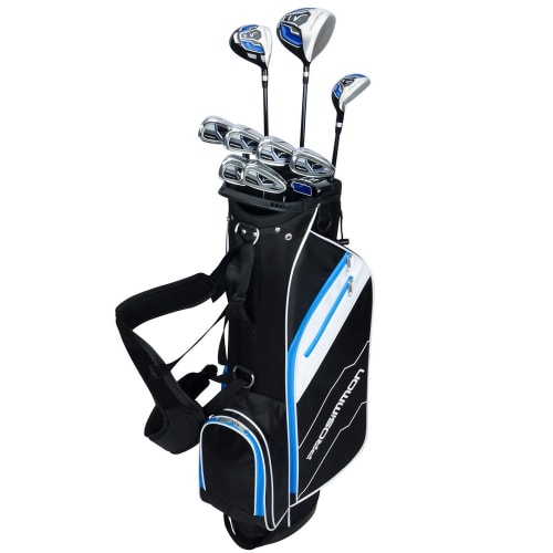 Prosimmon Golf V7 Mens Golf Clubs Set + Bag, Right Hand, Graphite/Steel Shaft, Regular