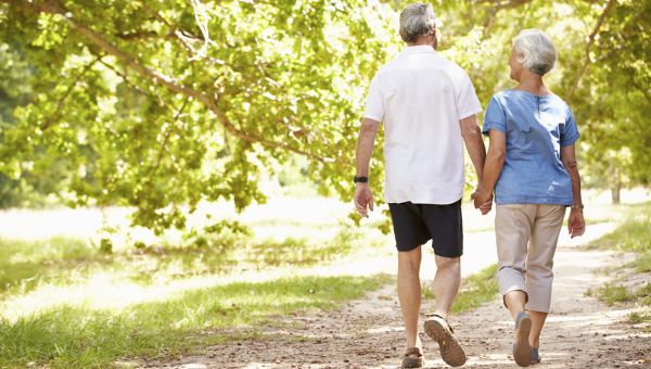 couple walking