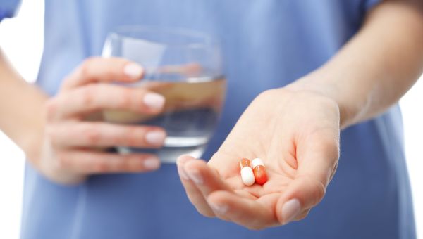 pills, medicine, water, medication