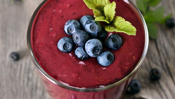 blueberry smoothie