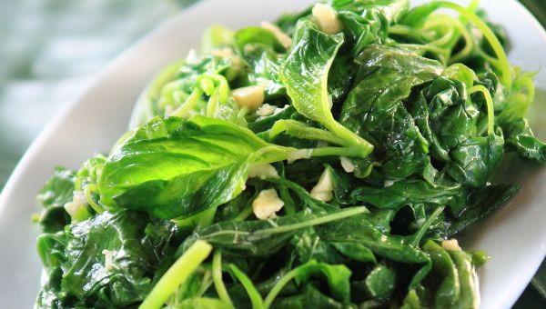 spinach, sauteed spinach