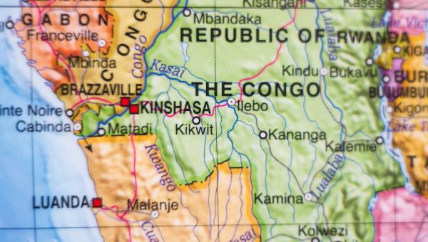 the republic of the congo map, the republic of the congo