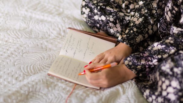 journal, writing, diary