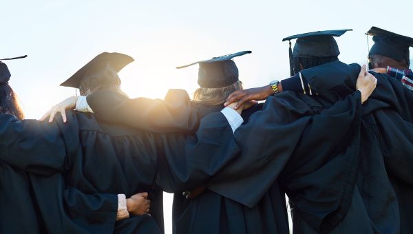 group of graduates