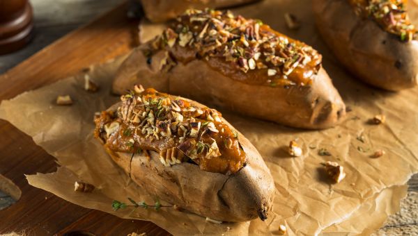baked sweet potatoes