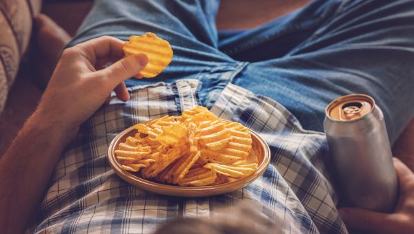 chips and beer