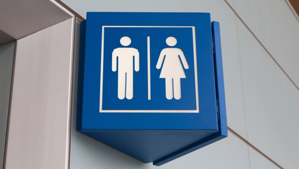bathroom sign