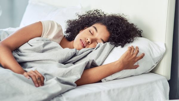 sleeping couple