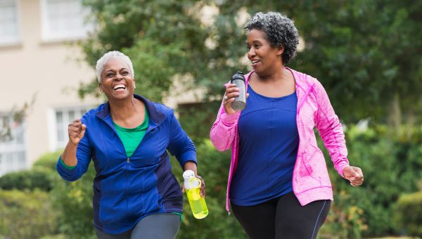 women jogging