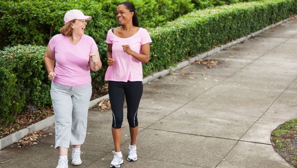 friends walking together