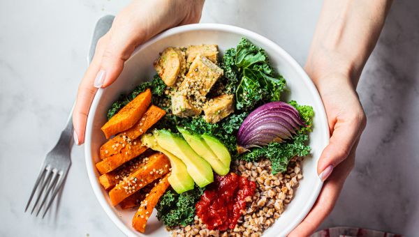 healthy buddha bowl