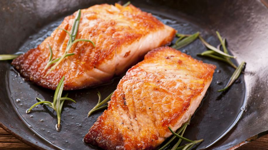 salmon steaks