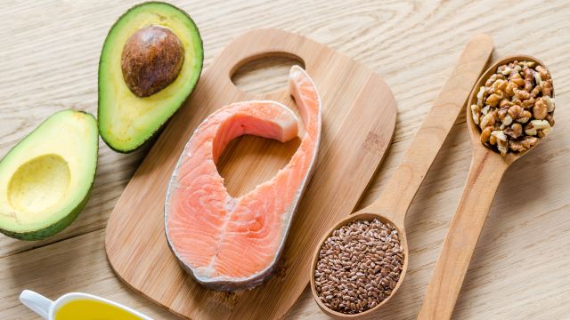 Food with unsaturated fats