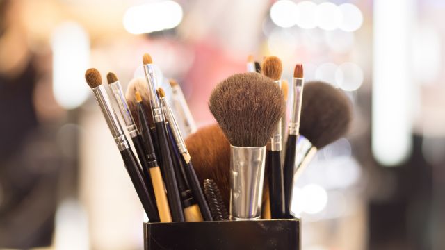 makeup, makeup brushes