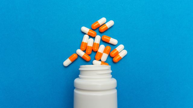 bottle of pills