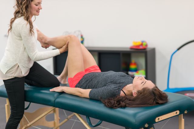 Physical therapy may be prescribed during recovery from surgery to treat TGCT.
