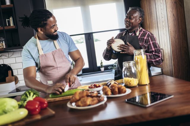 A loved one with AMD may have a difficult time with daily activities that were once routine, such as grocery shopping and cooking.