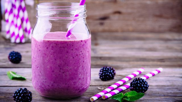 blueberry smoothie