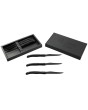 Modena Black Knife Set